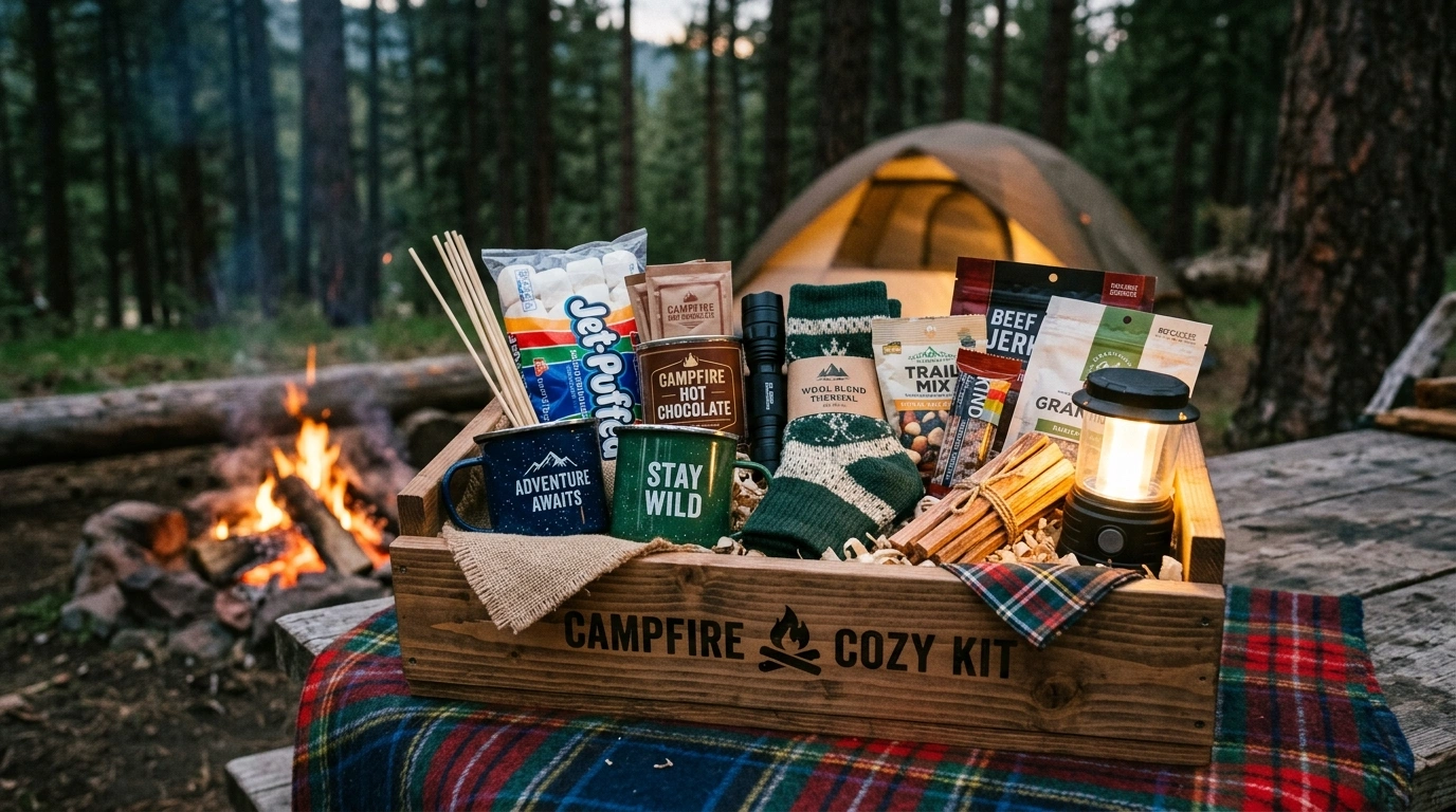 19. Camping Comfort Basket