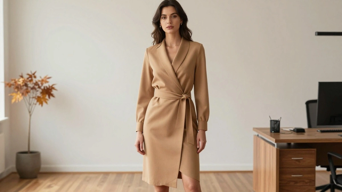 Elegant belted
