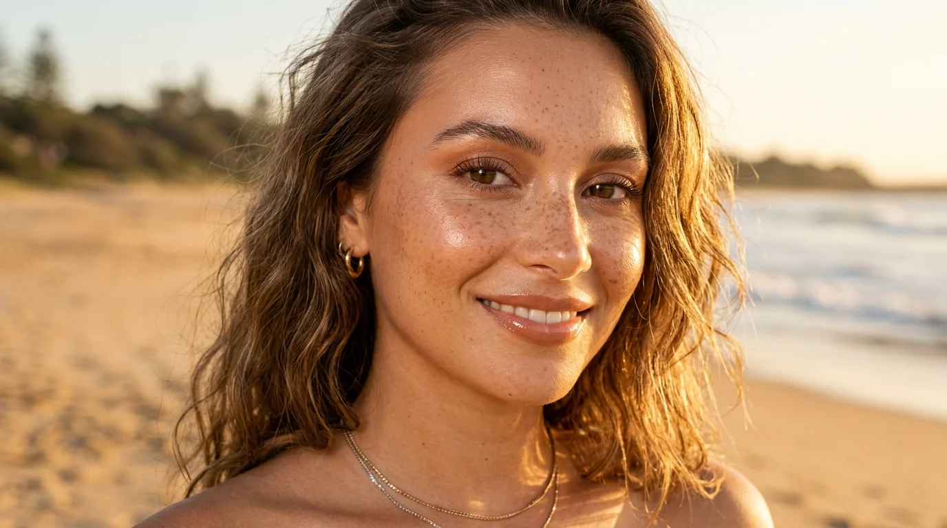Golden Freckle Glow