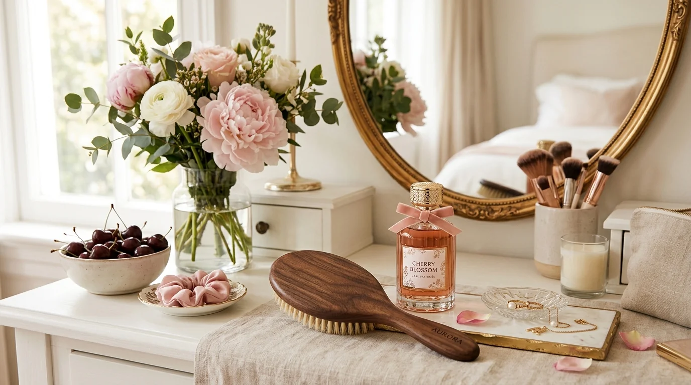 Hairbrush Fragrance Trick