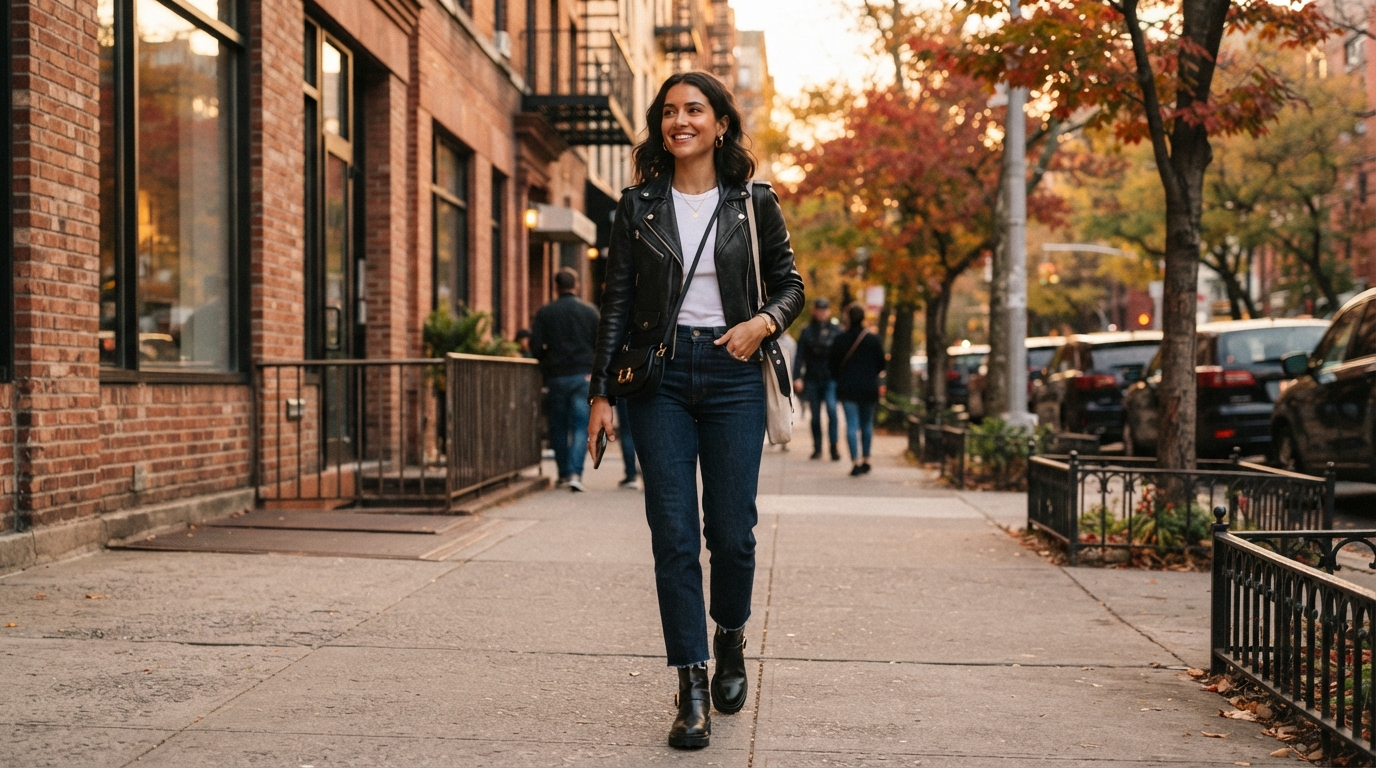 Leather Jacket Chic