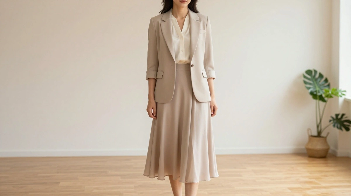Soft Skirt Suit