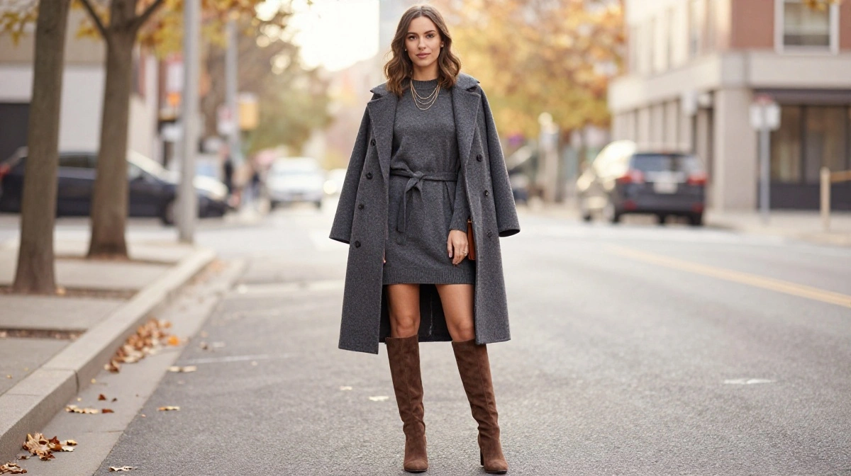 Sweater Dress Chic