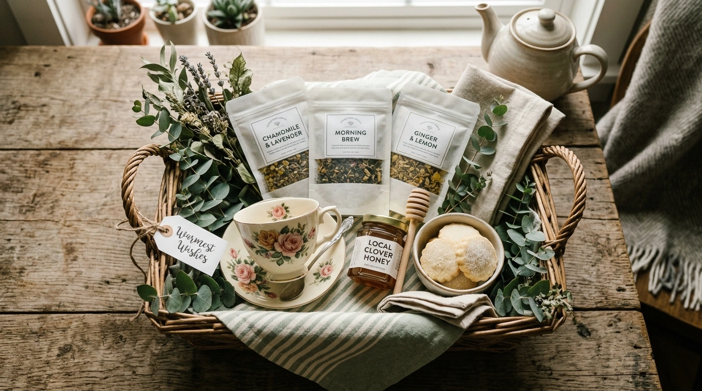 Tea Time Basket