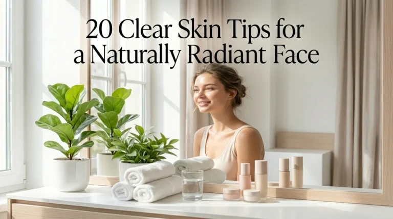 20 Clear Skin Tips for a Naturally Radiant Face