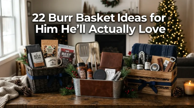 22 Burr Basket Ideas for Him He’ll Actually Love